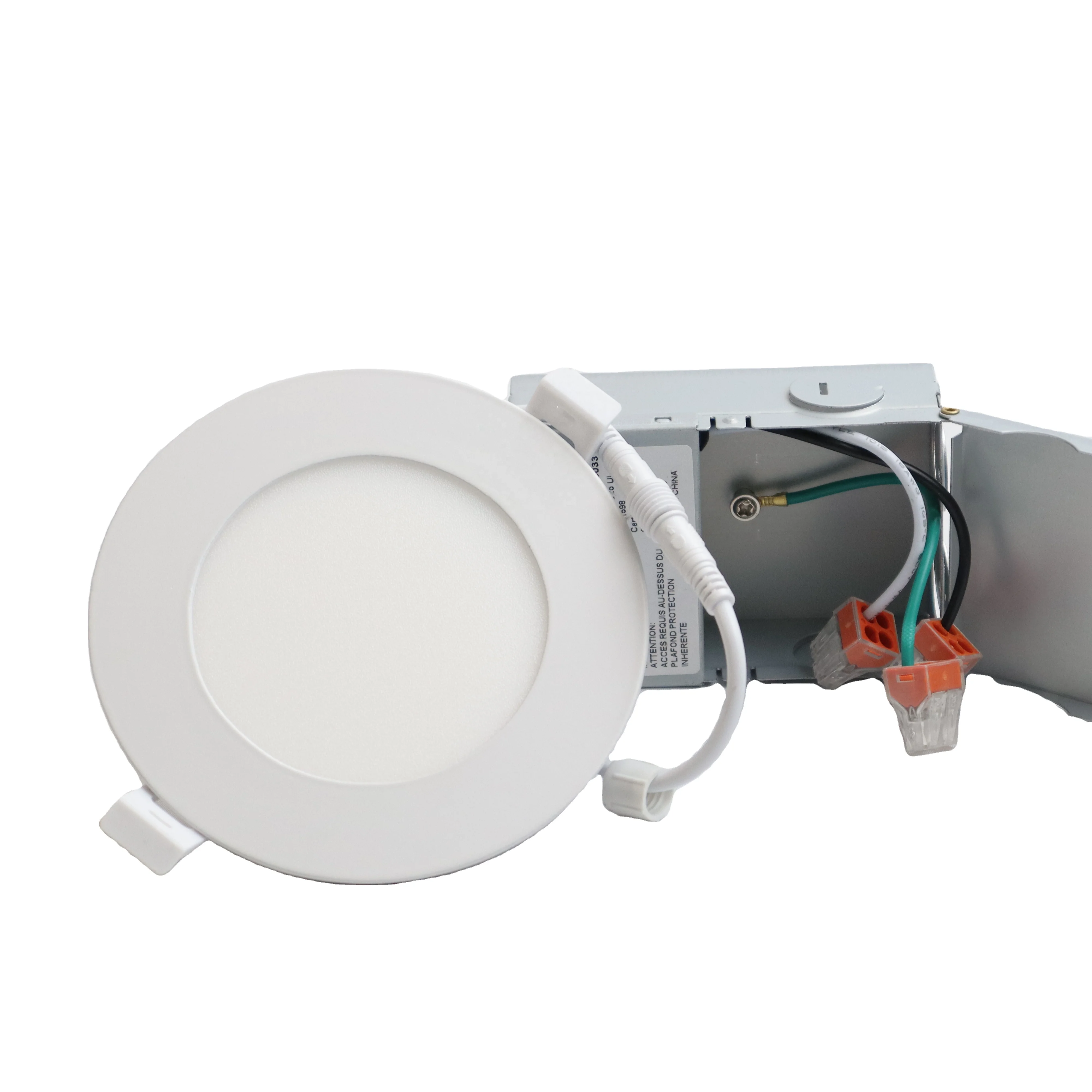 ETL Listed Slim Panel Light IP54 Waterproof LED Pot Lights 4 Inch Recessed Ceiling Light
