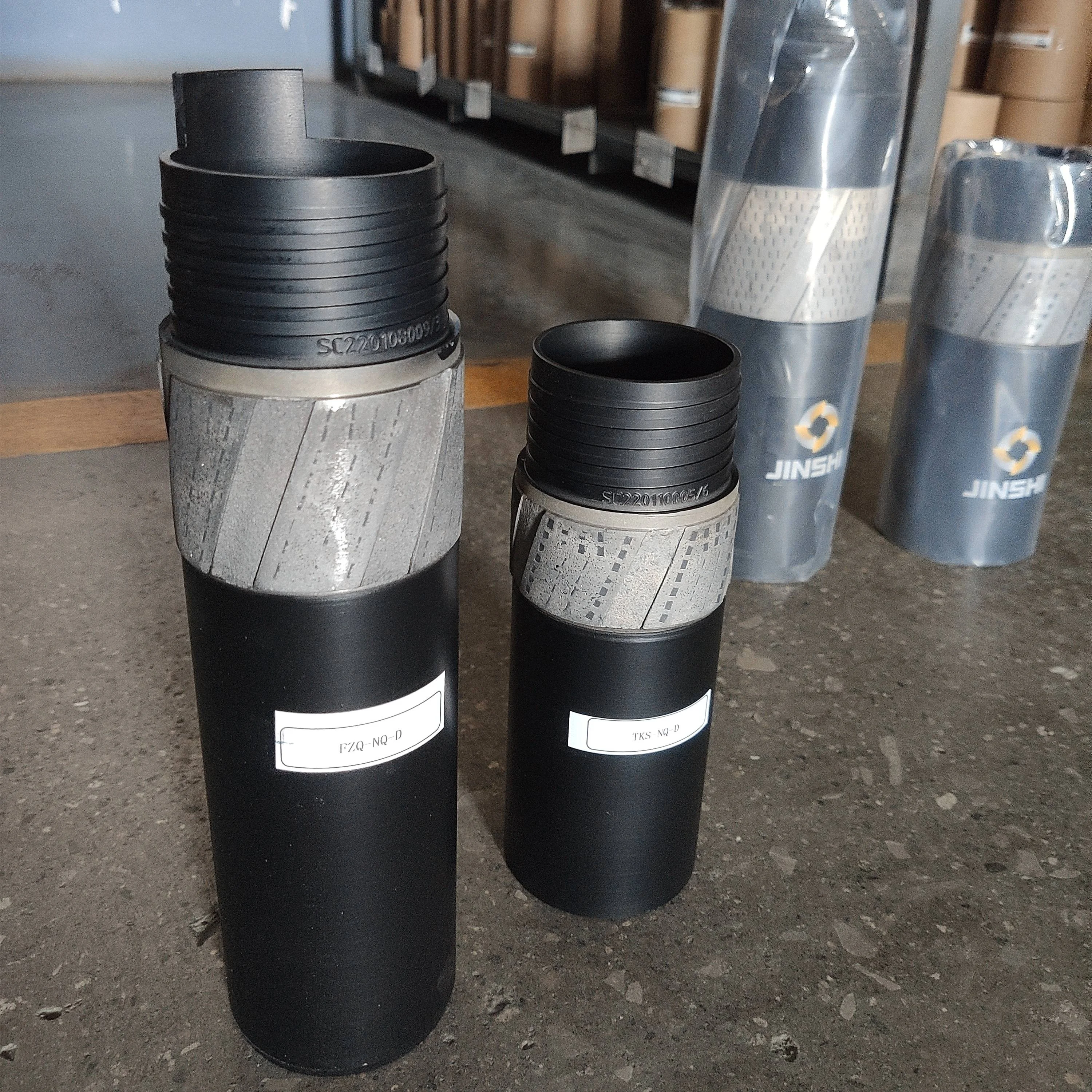 diamond locking couplings with tang NQ HQ back reamer