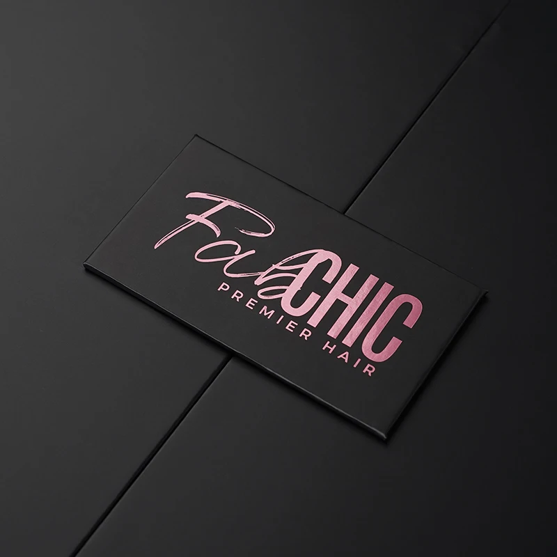 Luxury Custom Logo Hot Stamping Color Printing Gift Box Rigid Cardboard Wig Packaging Paper Box Magnet Close Box With Silk Cloth