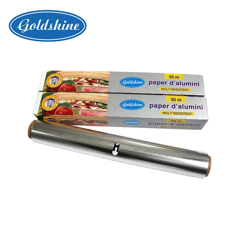 Recyclable Roll Type and packing Use Aluminum foil for food packaging alloy 8011 3003