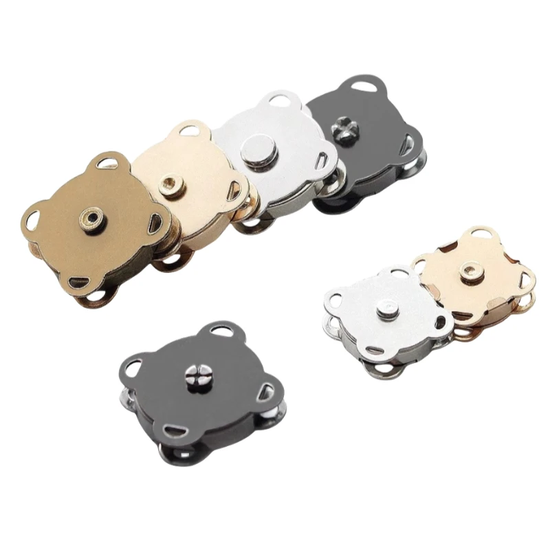 2024 Popular Styles Handbag Accessories Hand Sewn Magnetic Snap Button Magnetic Buttons For Clothes Magnet Button Making