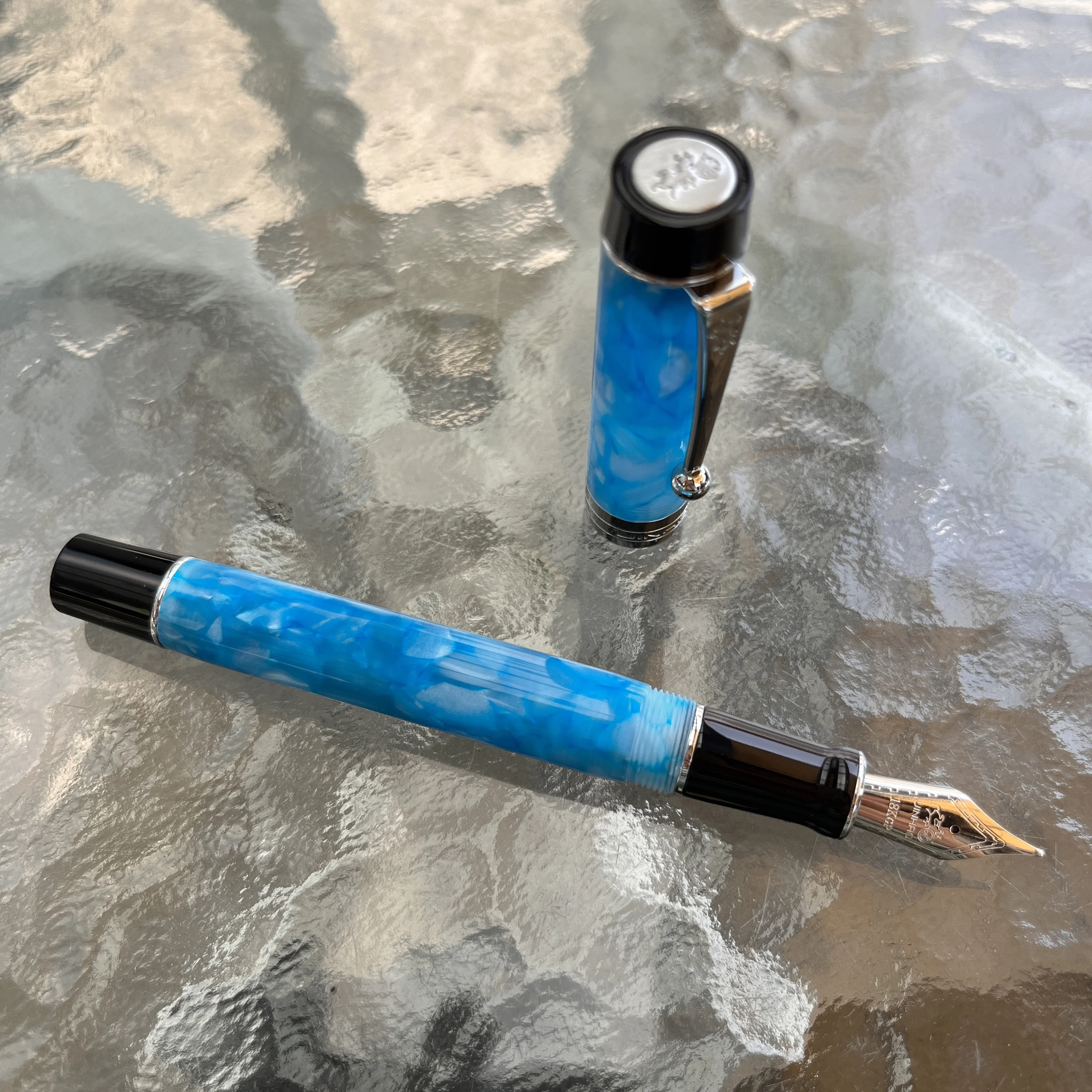 Jinhao Century 100 Series Snow White Acrylic Fountain Pen with Fine nib Personalized Calligraphy Writing pen