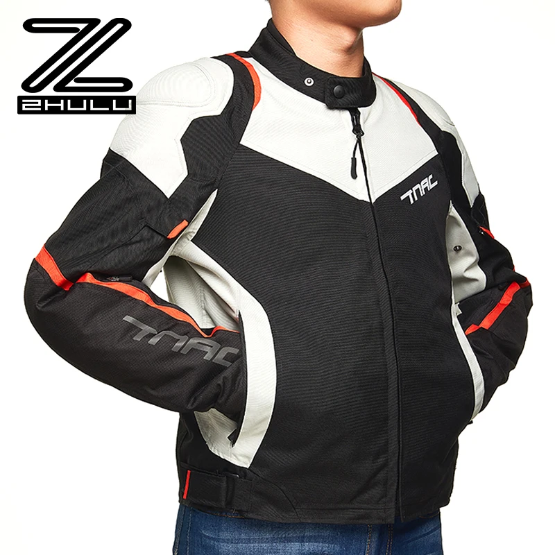 
New Arrival Four seasons Motorcycle Riding Jacket Waterproof Warm Men Women Motorbike clothing Suit 