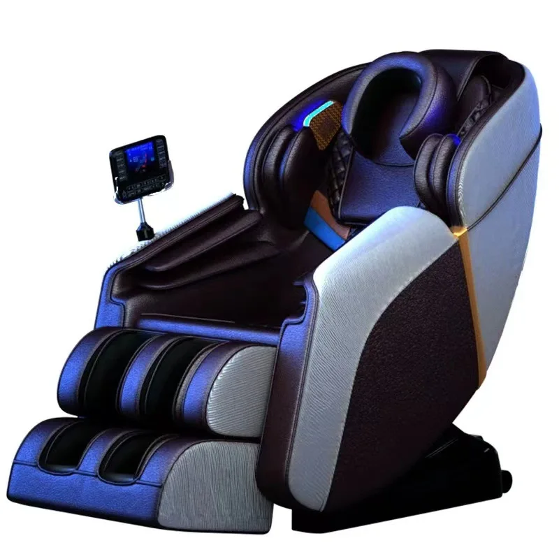 Model 8D Full Body Zero Gravity Massage Chair Foot Spa Large Screen RC Music