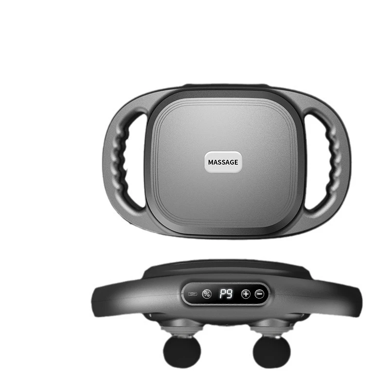 Fascia Gun With Six Massage Heads Backrest Equipped With Remote Control Massager Gun Deep Tissue Professional Muscle