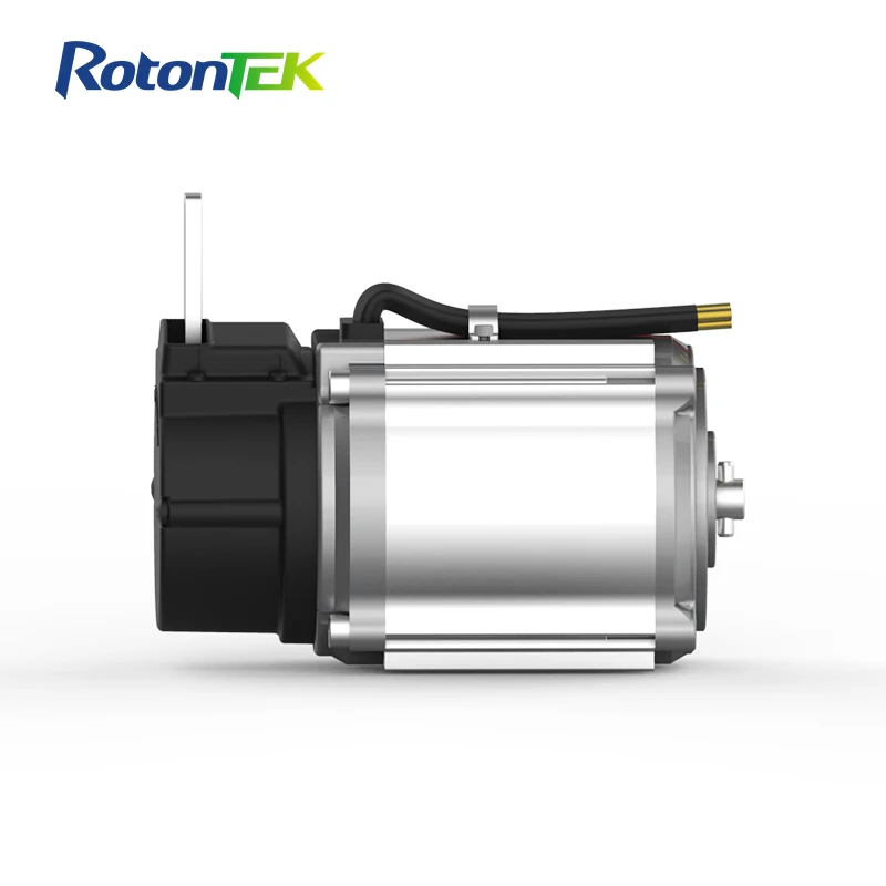800W Brushless DC Motor 24V/36V/48V Low Noise with Electromagnetic Brake & Permanent Magnet Construction for Electric Dolly
