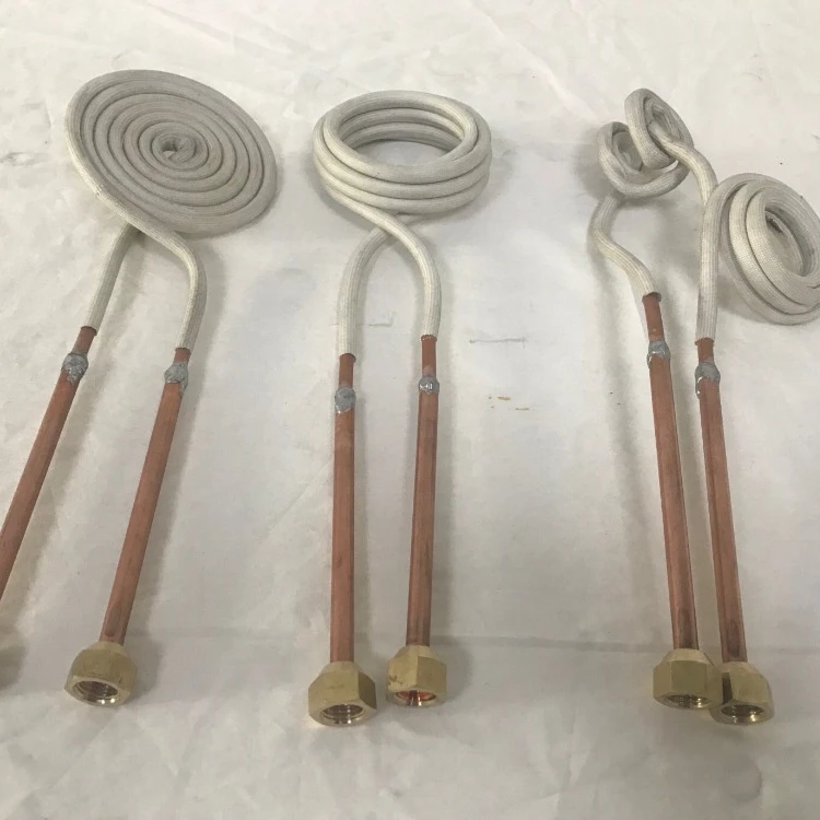 Induction Copper Coil Inductor For High Frequency Induction Heating Machine
