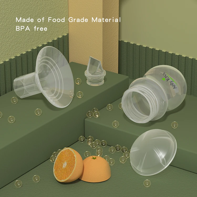 Wholesale food grade Double Feeding Bottle Suction Breast Milking Machine for Women electric breast pump