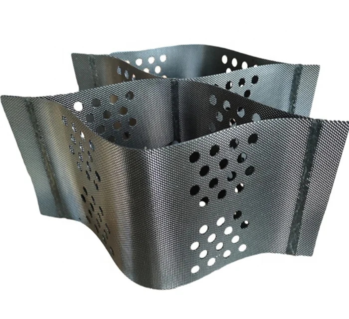 Текстурированная и перфорированная пластиковая геокелла HDPE цена от производителя гравийная сетка для дорожного