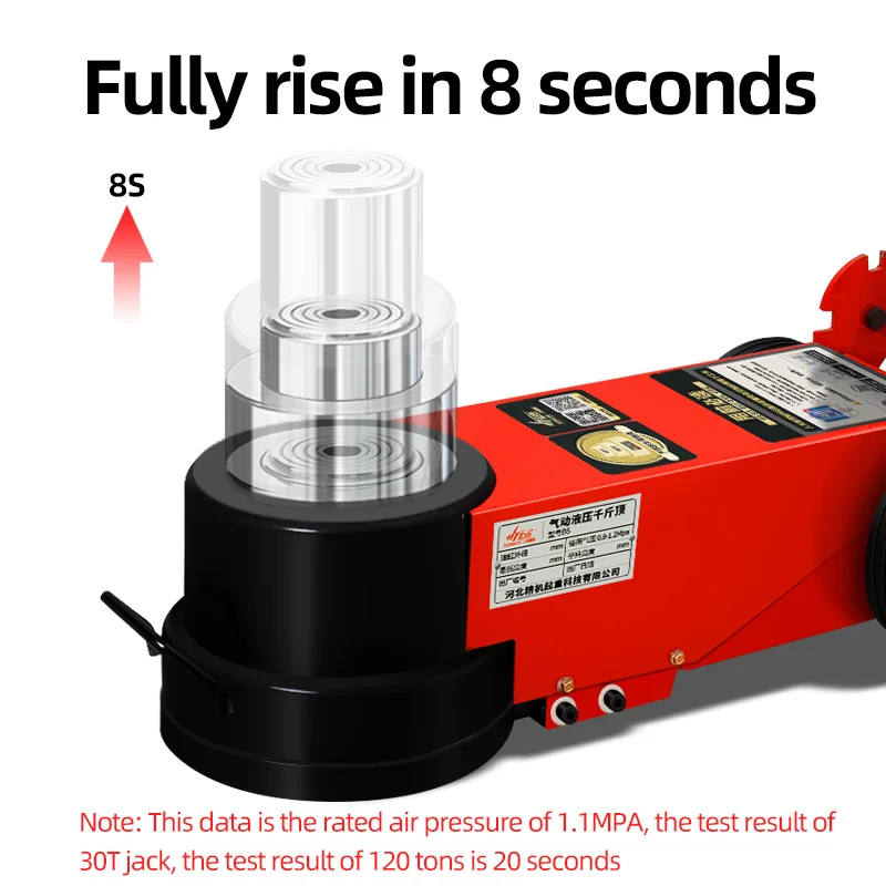  30T 30t 30 tons pneumatic hydraulic air floor jack for