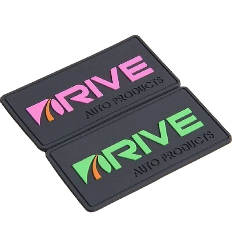 Leather Clothes 3d Silicone Clothing Label Iron-on Design Heat Transfer Labels For T-shirt