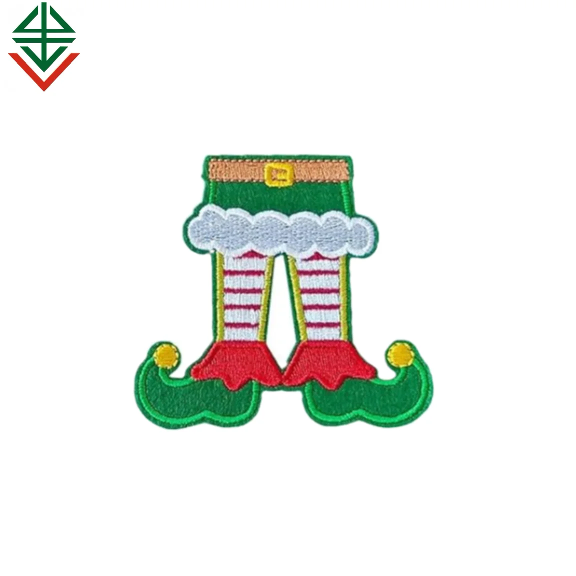 Custom Festivals Small Embroidery Patches Christmas Iron on Applique Cute Patches Embroidery