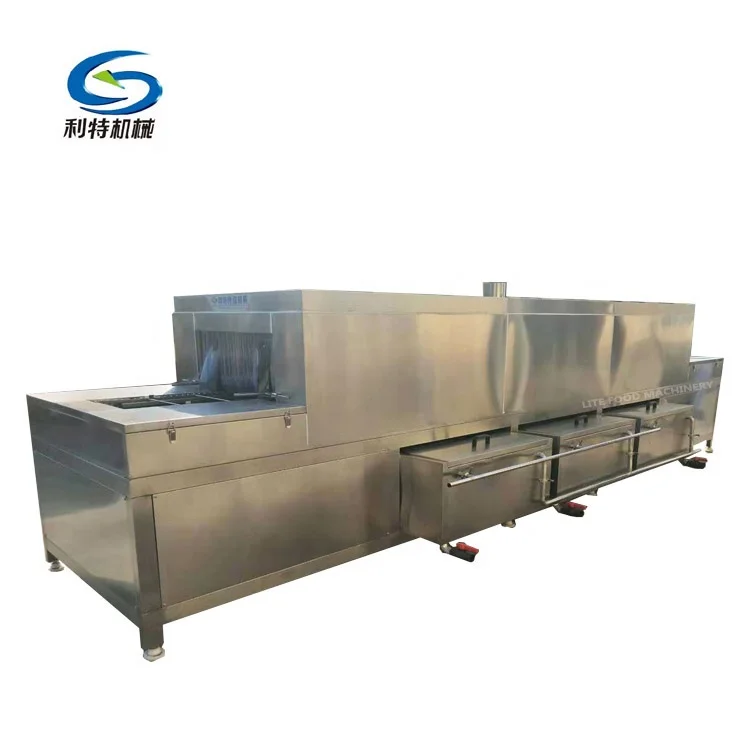 304 stainless steel automatic bakery trays cleaning machine