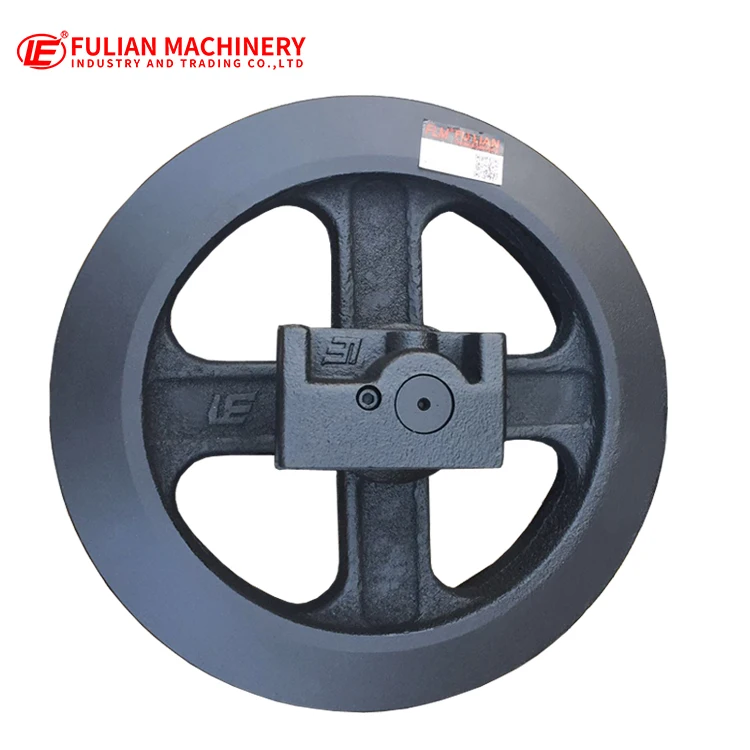  Mini excavator front idler assy for Hanix SB550 Undercarriage Crawler Track Spare Parts Bottom Roller