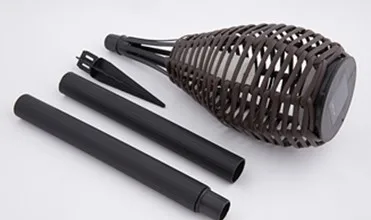 2023 Hot Sale Waterproof LED Solar Fire Flickering Flame Torch Garden Light solar yard light