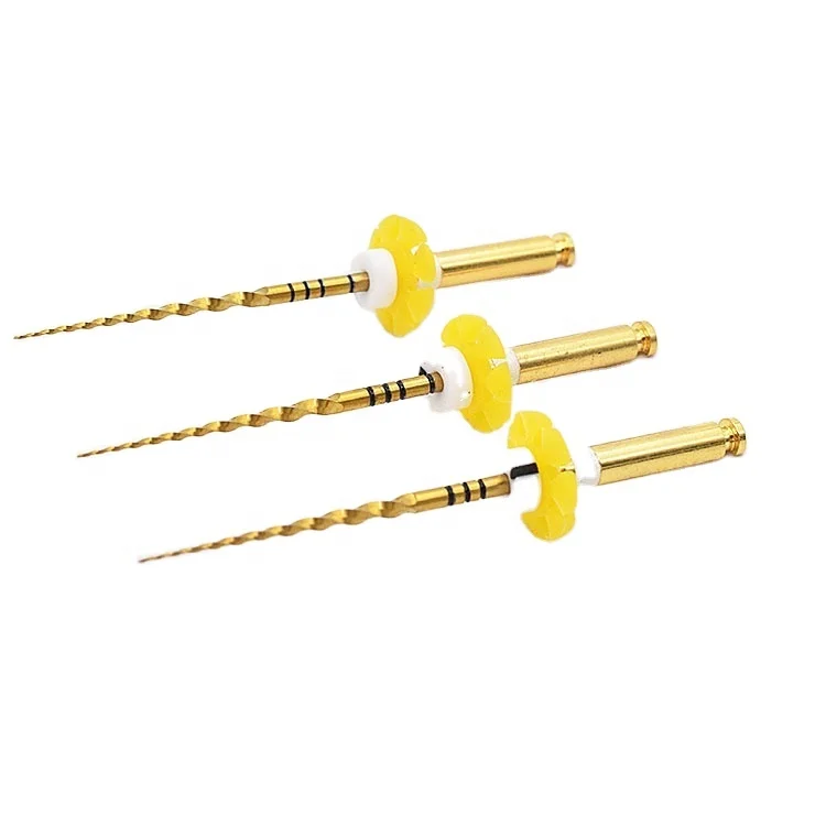 Поворотные пилки Gold Pro прямая цена с завода стоматологическое оборудование Niti Endo Files/S2 21/25 мм