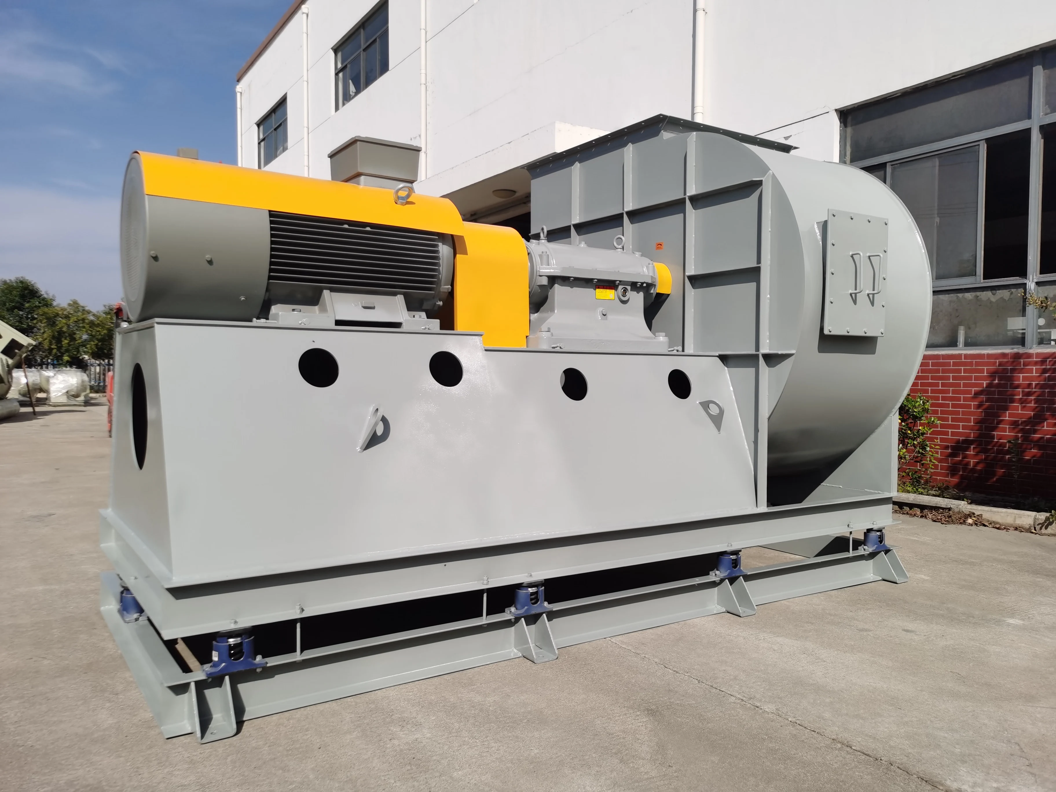 High CFM Stainless Steel Iron Steel Bearing Shaft-driven Type Centrifugal Exhaust Fan Blower