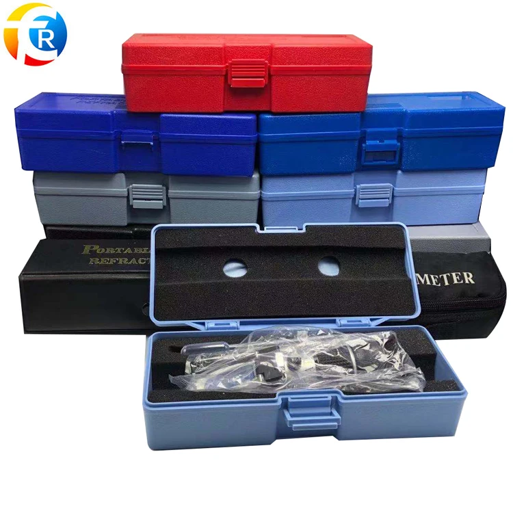 Led Refractometer For Reading Salinity With Calibration Fluid  ATC Function