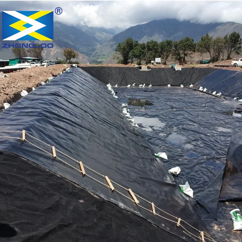 Оптовая цена от производителя водонепроницаемая геомембрана HDPE для
