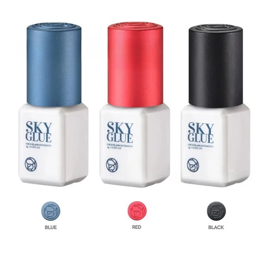 Wholesale Korea Original Fresh  Latest Genuine Sky Red Eyelash Glue  Eye Lashes Adhesive