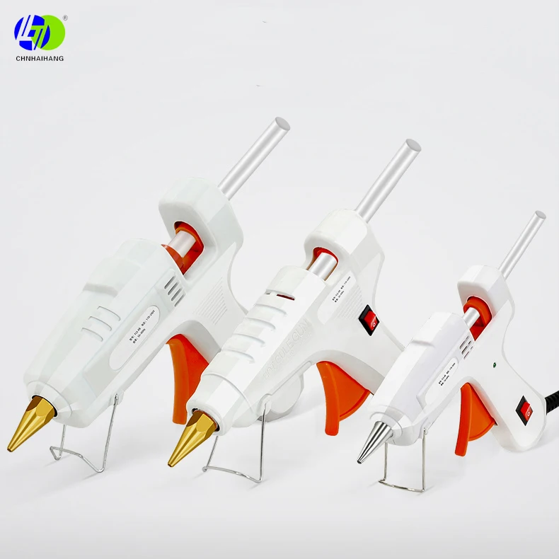 
HJ003-1 dual Temperature adjustable switch 110-220v mini hot melt glue gun 