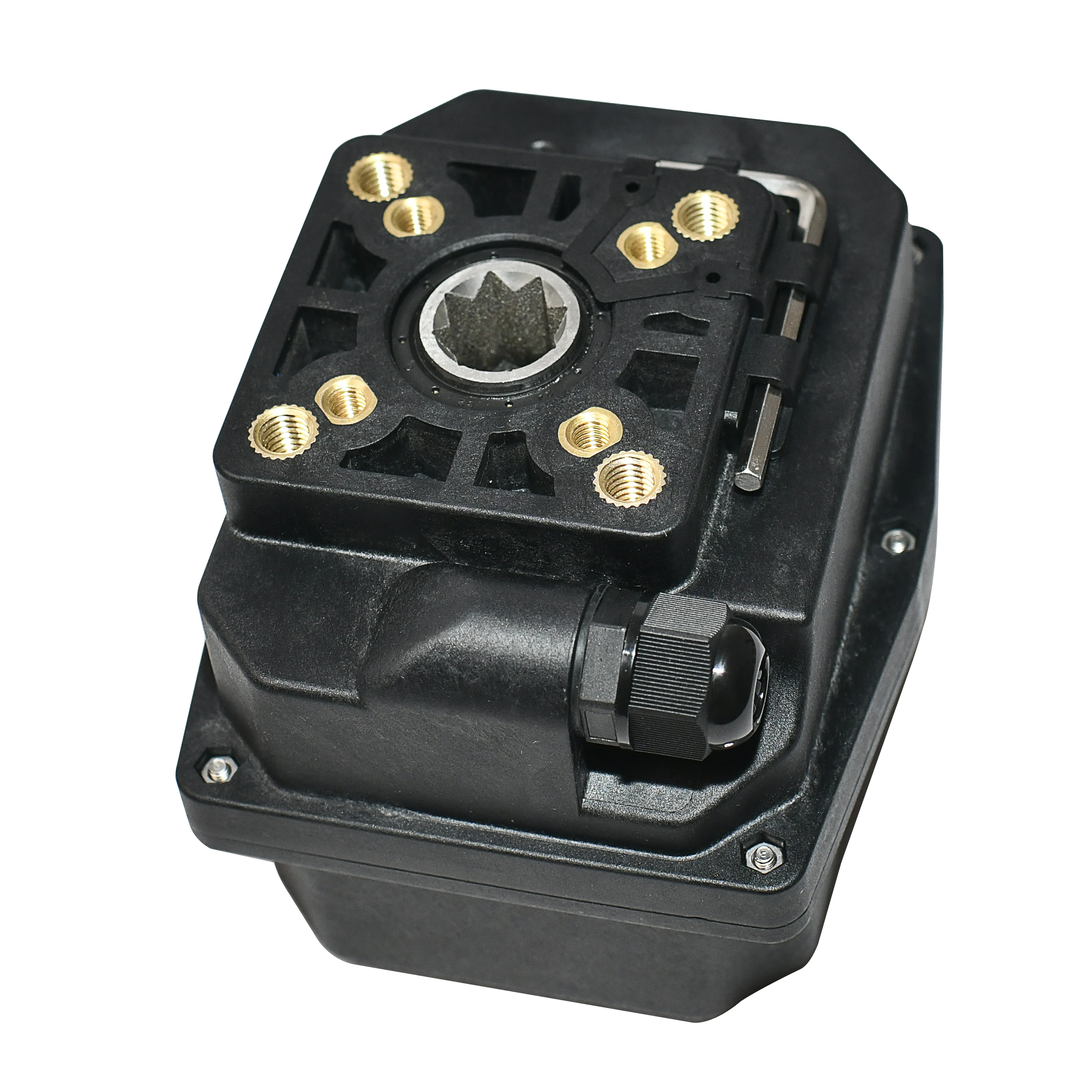 TONHE A550 50N ISO5211 F05 F07 AC 110V 220V клапаны Электрический ВН-выключающий привод NC