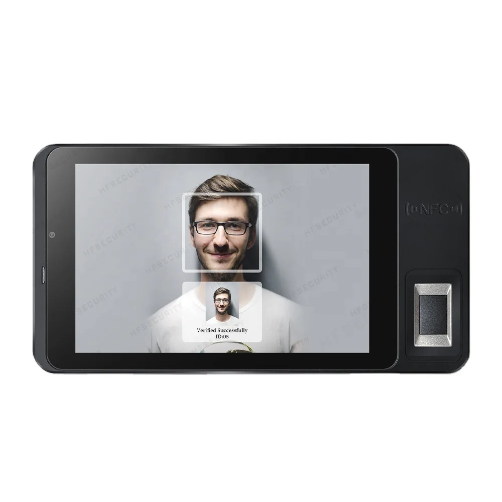 HFSecurity FP07 управление складом школьный автобус решение 7-дюймовый планшет с отпечатками пальцев Android SDK