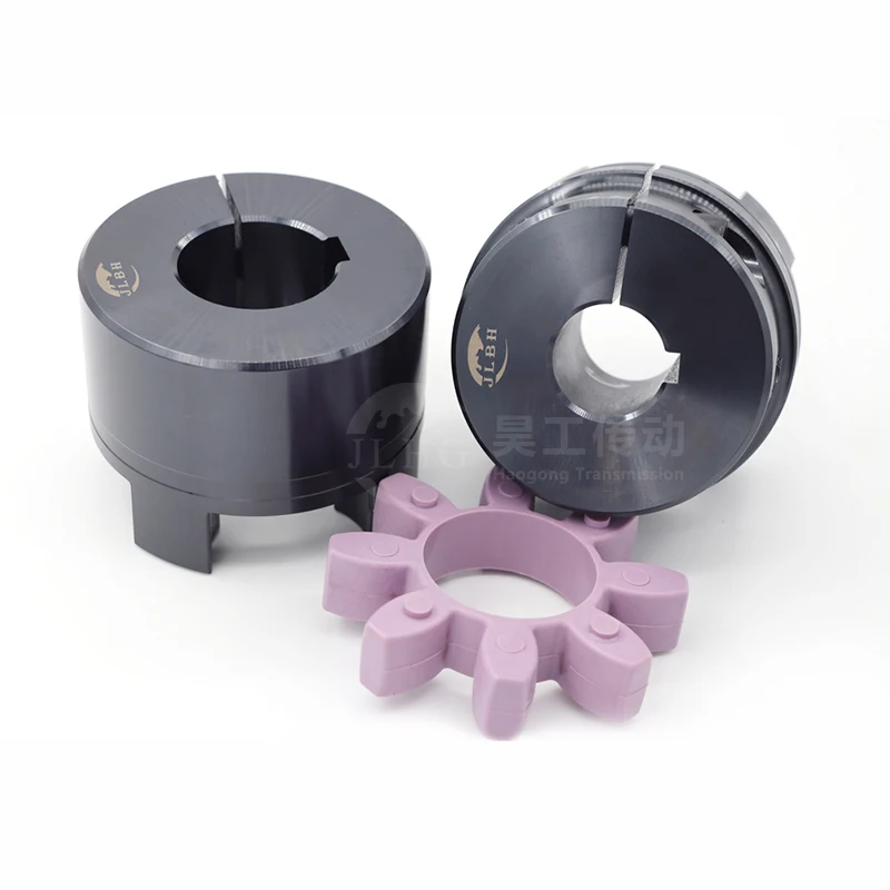 plum blossom inter pump shaft couplings ktrs rotex coupling gr 42 75 55  spider jaw coupling customizable Hole keyway and spline