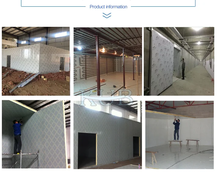KUB200 Shanghai KUB factory provide Cold room 0-5 degree 20CBM  cold storage room cooling system for fruit and vegetable