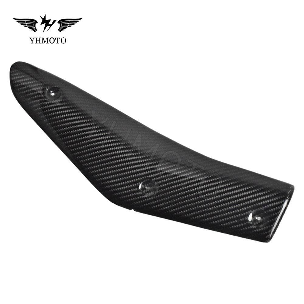 For KTM Super Duke 1290 Motorcycle Offroad Racing Bike Parts Fairing Full Carbon Fiber Fibre Exhaust Pipe Cover Guard Protection