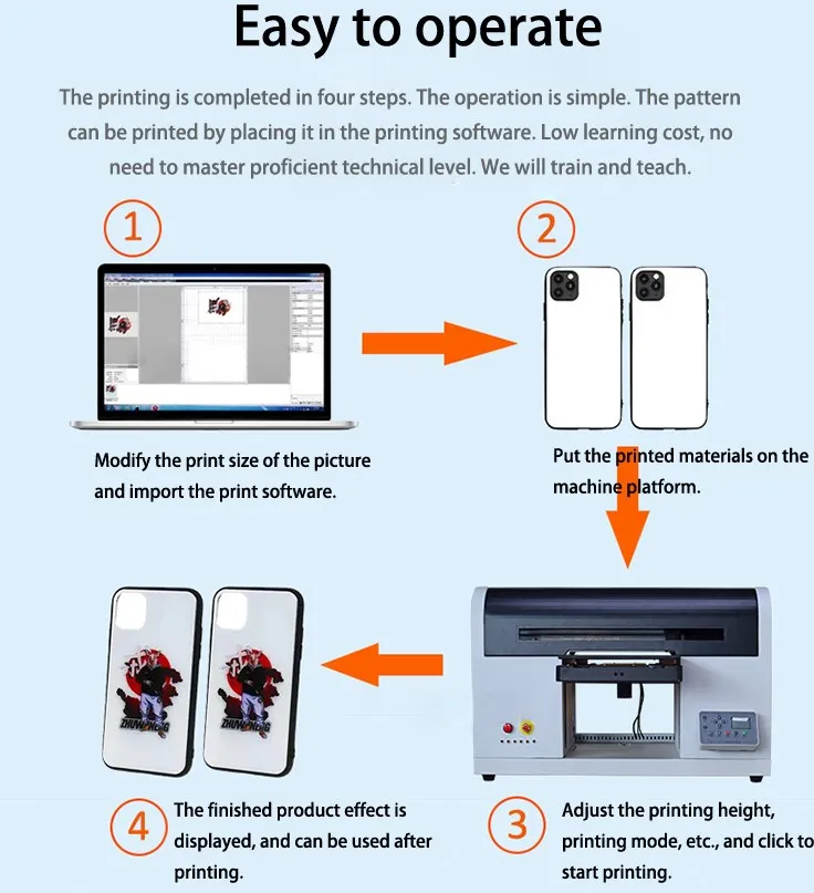 wholesale price phone case wood acrylic a3 led uv flatbed printer