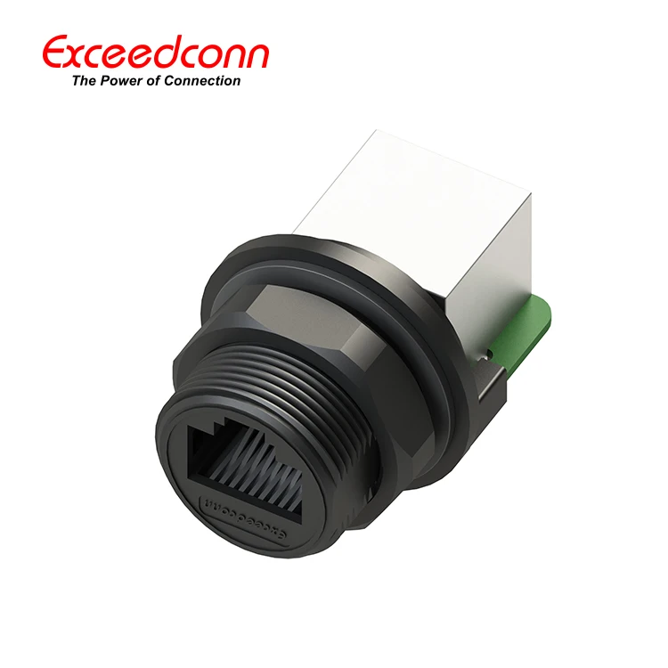 Manufacturer RJ45 Cat5 CAT6 Waterproof LAN Cable PCB Connector