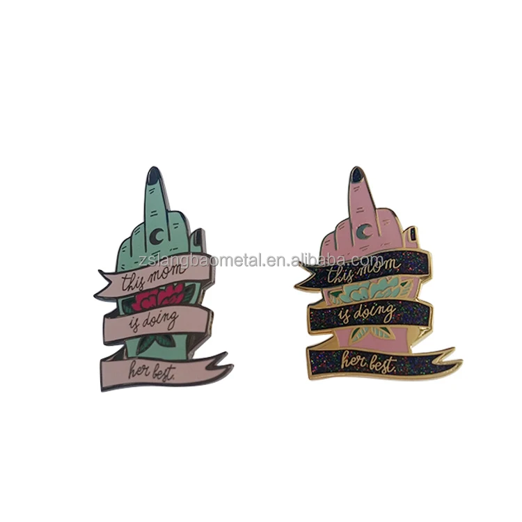 Metal Lapel Pin Name Label University College Badge Souvenir Pin Metal Badge Custom Enamel Pin