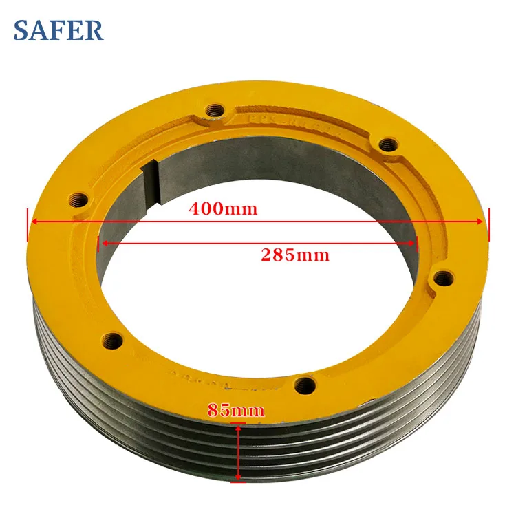 Hitachi Elevator Lifts Roller Traction Sheave Wheel  400*5*10 400*5*8 330*6*8