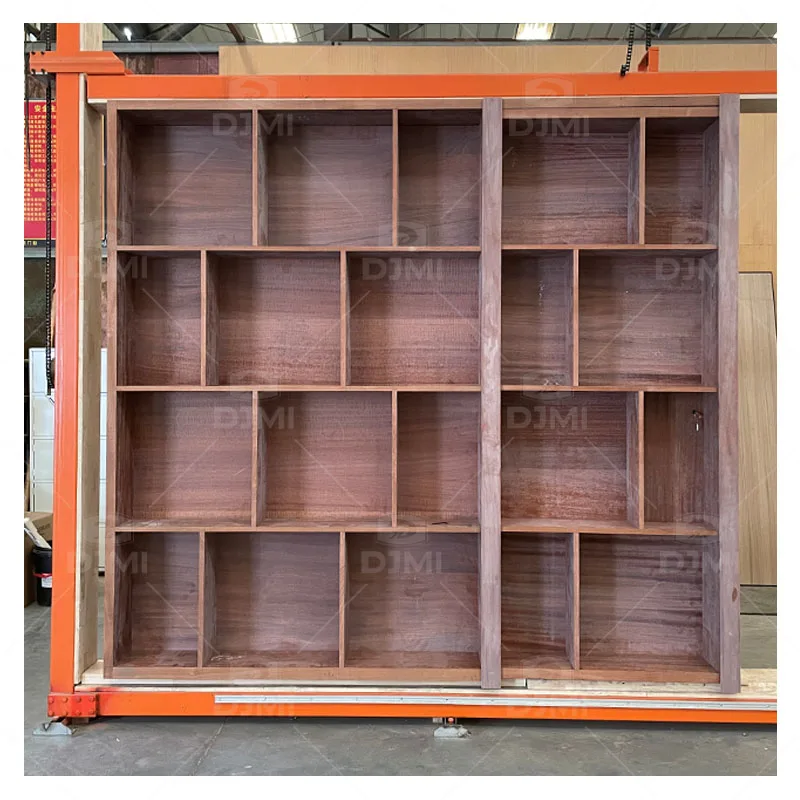 Solid wood with cabinet and bookshelf door design interior swing secret hidden bookshelf door