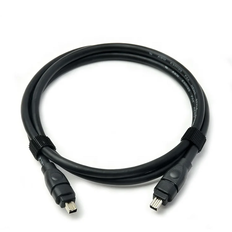 FireWire Cable 4 Pin to 4 Pin Male to Male iLink DV Cable Firewire 400 IEEE 1394 Cord for Computer Laptop PC