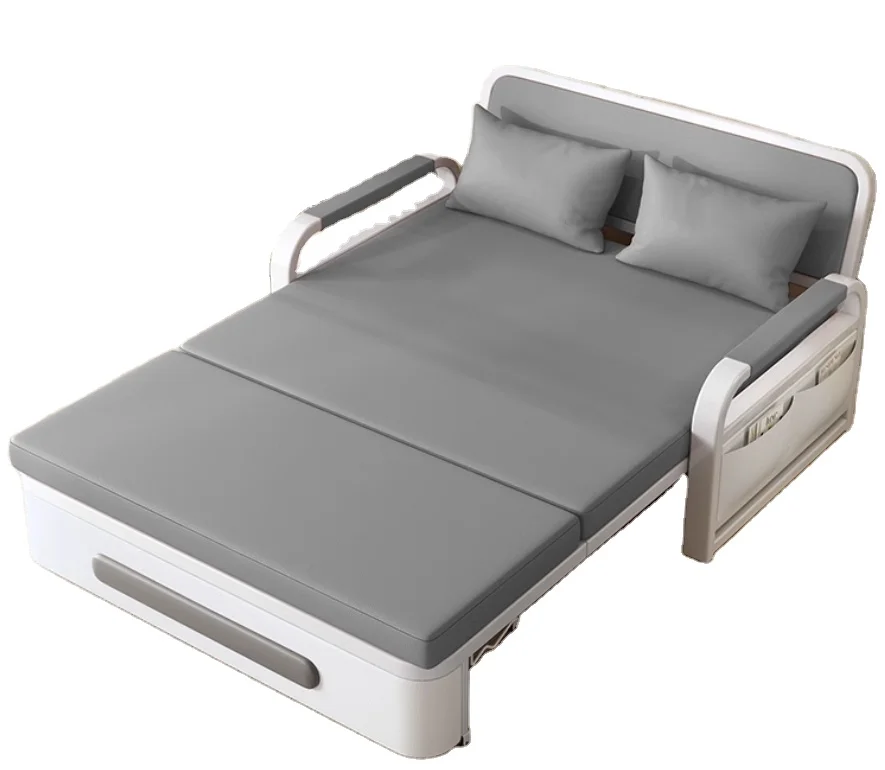 Small unit expandable bed balcony, multifunctional and simple single person sofa