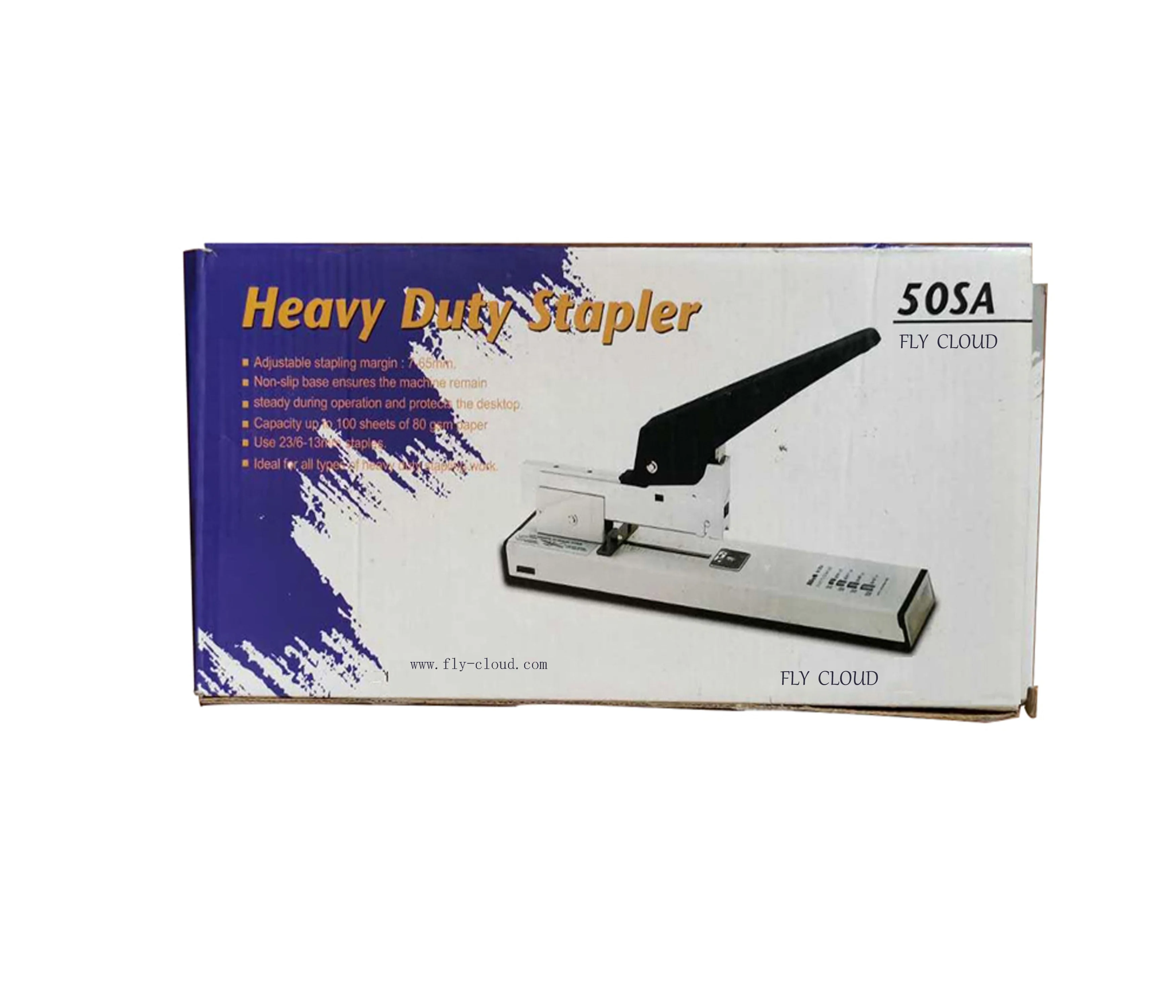 Wholesale High Quality metal automatic normal office manual kw 50SA 120 sheets trio heavy duty industrial big stapler