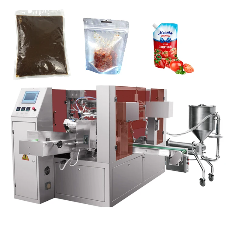 Multifunction Automatic sauce packing machine 1000g raw honey packing machine pizza sauce packing machine