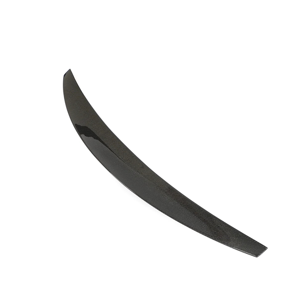 Carbon Fiber Rear Trunk Spoiler For Audi A4 B9 Quattro S Line S4 Sedan 4 Door