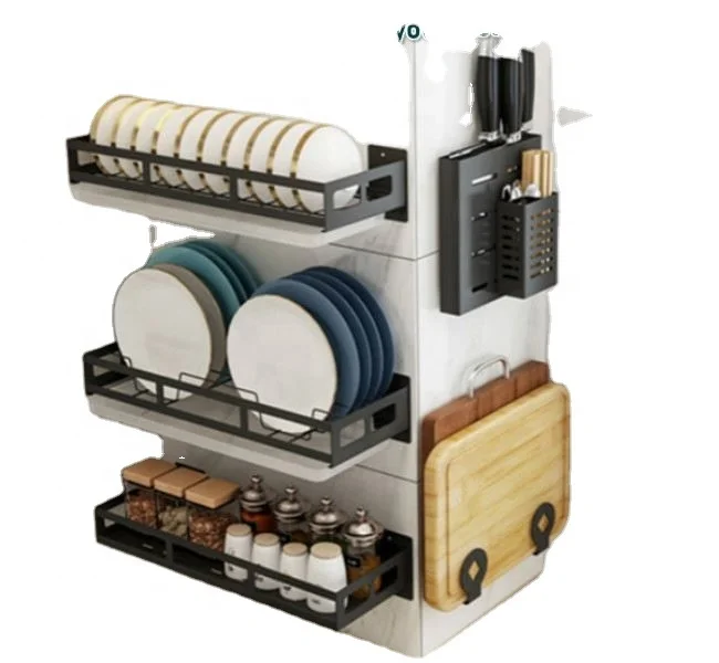 
Sustainable rack squat kitchen utensil set stainless steel dish rack 