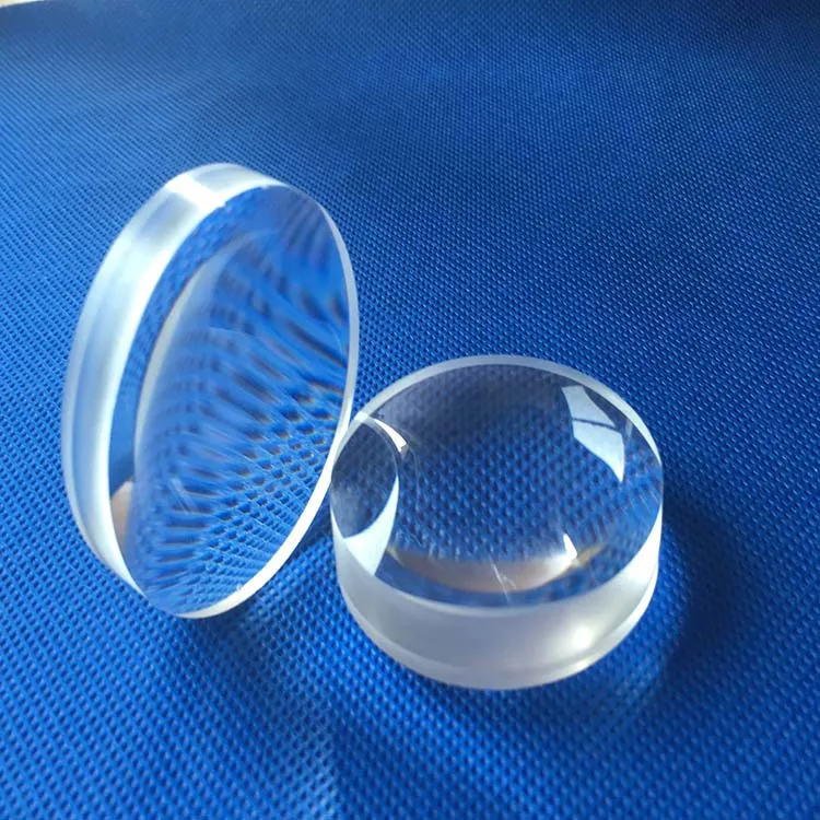 China Optical Double Convex Glass Lenses Uncoated Long Wave Infrared  Biconvex lens
