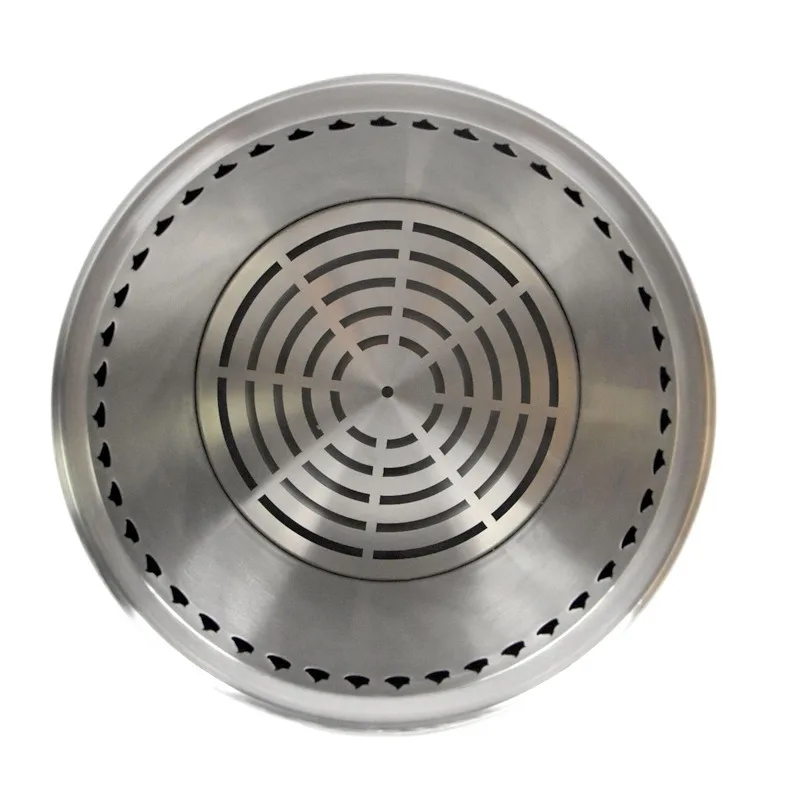 Stainless Steel Outdoor Camping Stove Smokeless Firewood Complete Set for Courtyard Campfire by the Lake Beach Premium Fire Pits