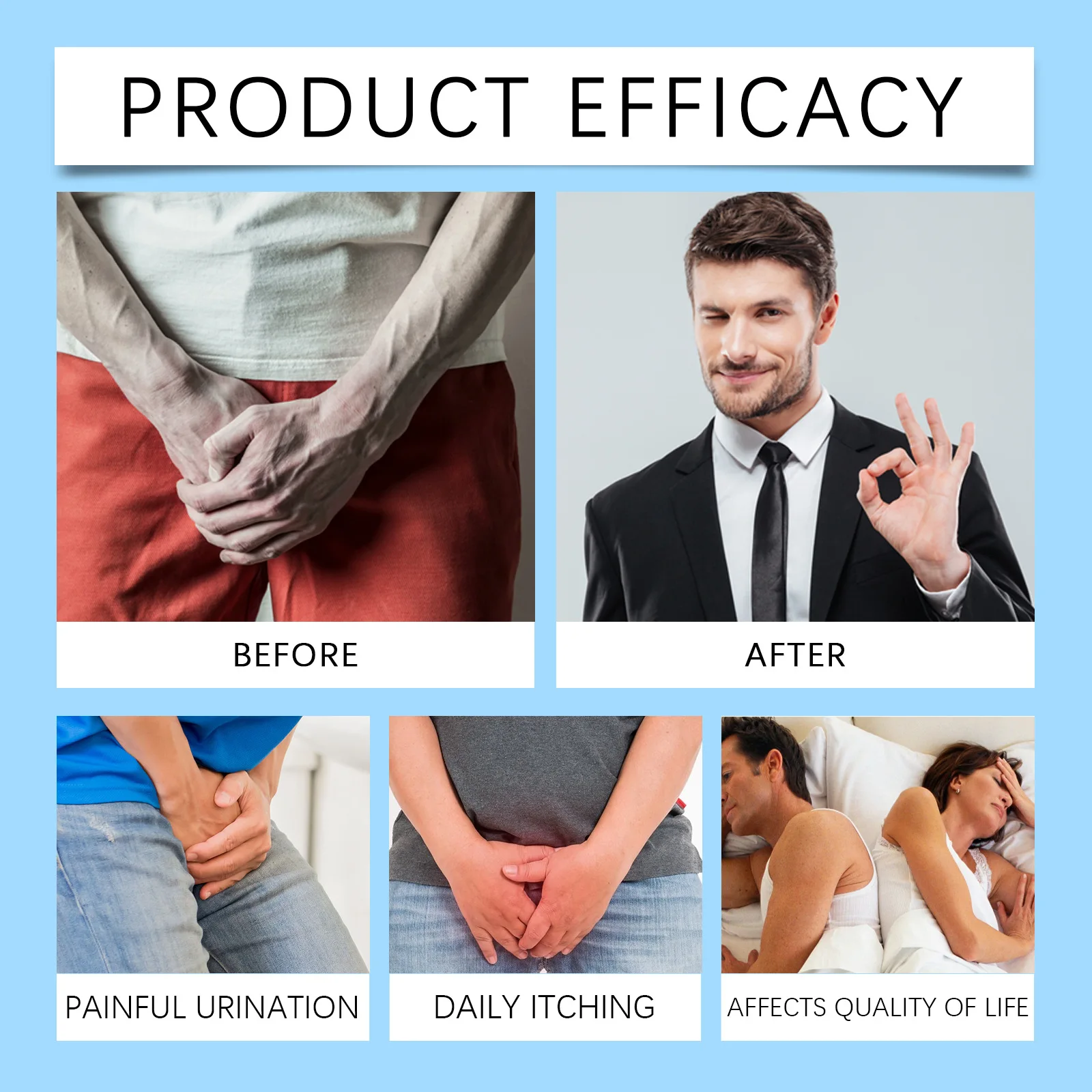 Wholesale Man Prostatitis Ointment gel Prostate Care Frequent Urination Plaster Urethritis Recovery Cream Urological Kidney Care