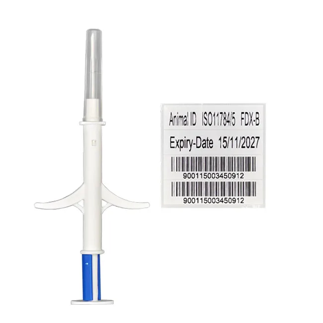Factory Price Rfid Animal Identification Chip Syringe Chip Id For Animals Cat Dog Bird Cattle