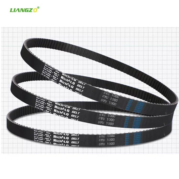 Single side rubber material htd  timing belt