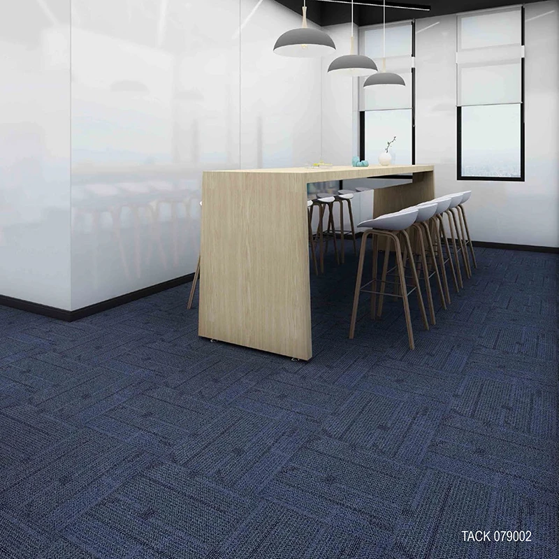 Easycarpeter TACK079 Multi-level Loop Polypropylene Moquette Carpet On Office