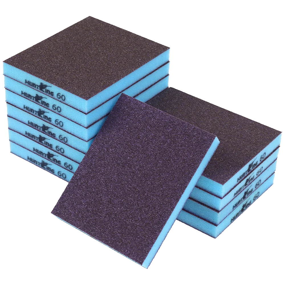 Superfine Washable Sand Sponge Abrasive Sanding Blocks Wet Dry Sandpaper Sponge