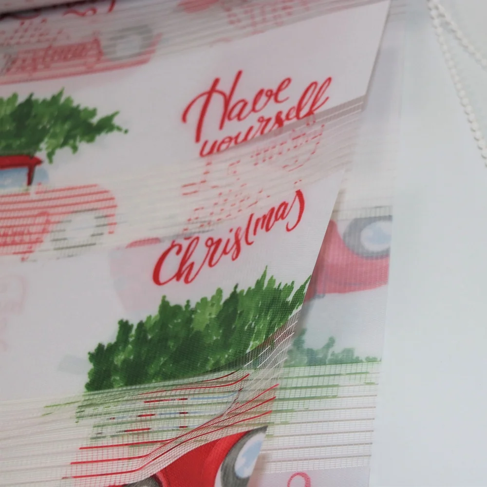 office door cafe transparent cartoon paper printing zebra roller fabric blinds