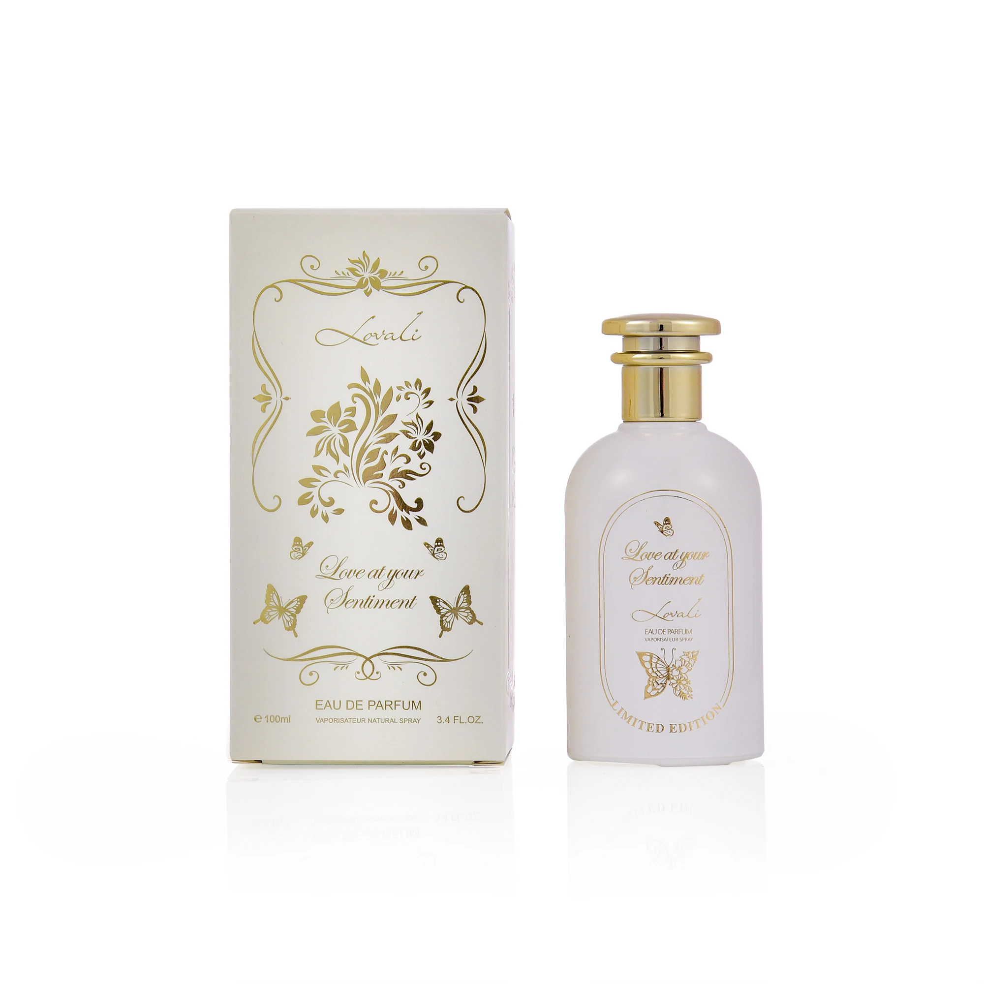 Lovali Private Label Wholesale 3.4 Oz 100 Ml Long-Lasting Parfum Unisex Perfume EDP Spray Women And Man Body Fragrance Spray